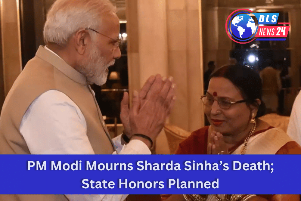 PM-Modi-Mourns-Sharda-Sinhas-Death-State-Honors-Planned