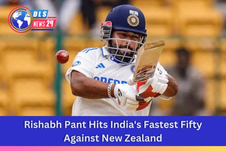 Rishabh Pant Smashes India's Fastest Fifty Against New Zealand