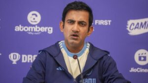 Letting Out Gautam Gambhir Aggressiveness In The Border-Gavaskar Trophy